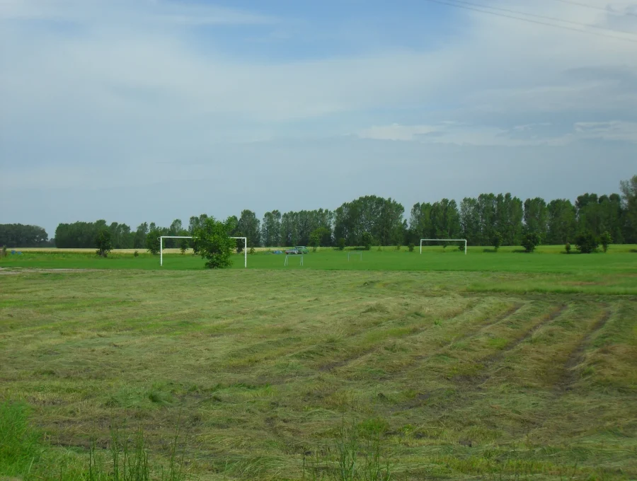a település futballpályája